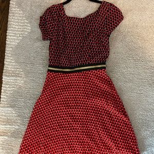 Maeve dress— amici color block